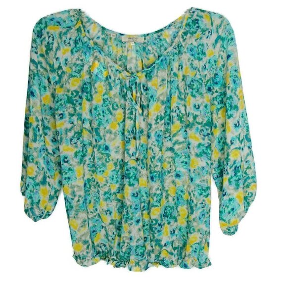 Guess - Sher Watercolor Blouse - Small - Picture 1 of 6